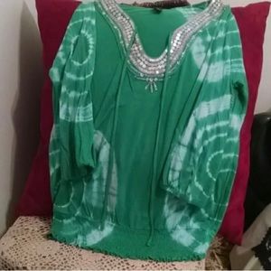 ⭐️ St. Patrick’s Day Tye dye top